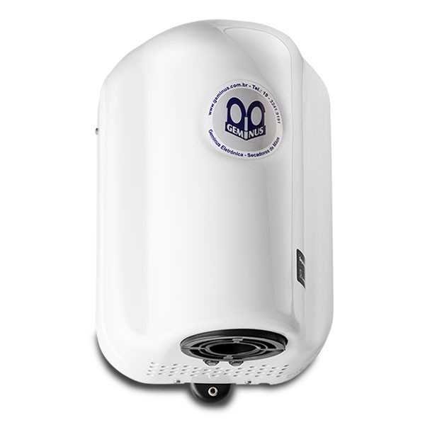 O HD 0900 Gabinete de PSAI é um secador de mãos. Consome 60% menos de energia do que outros. Tem acionamento automático por sensores, feito em plástico, 220 volts e 60 Hz.