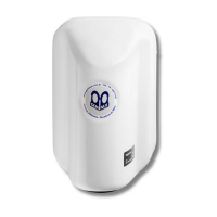 Secador de Mãos Gabinete Plástico HD 0900