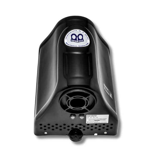 O HD 2900 é um secador de mãos que consome 60% menos de energia do que outros. Tem acionamento automático por sensores, feito em plástico com gabinete PSAI, 220 volts. 